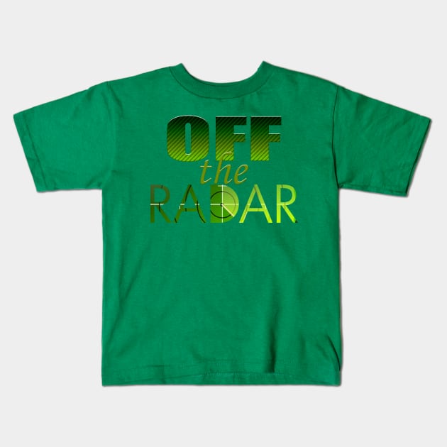 Off The Radar Kids T-Shirt by Gravityx9